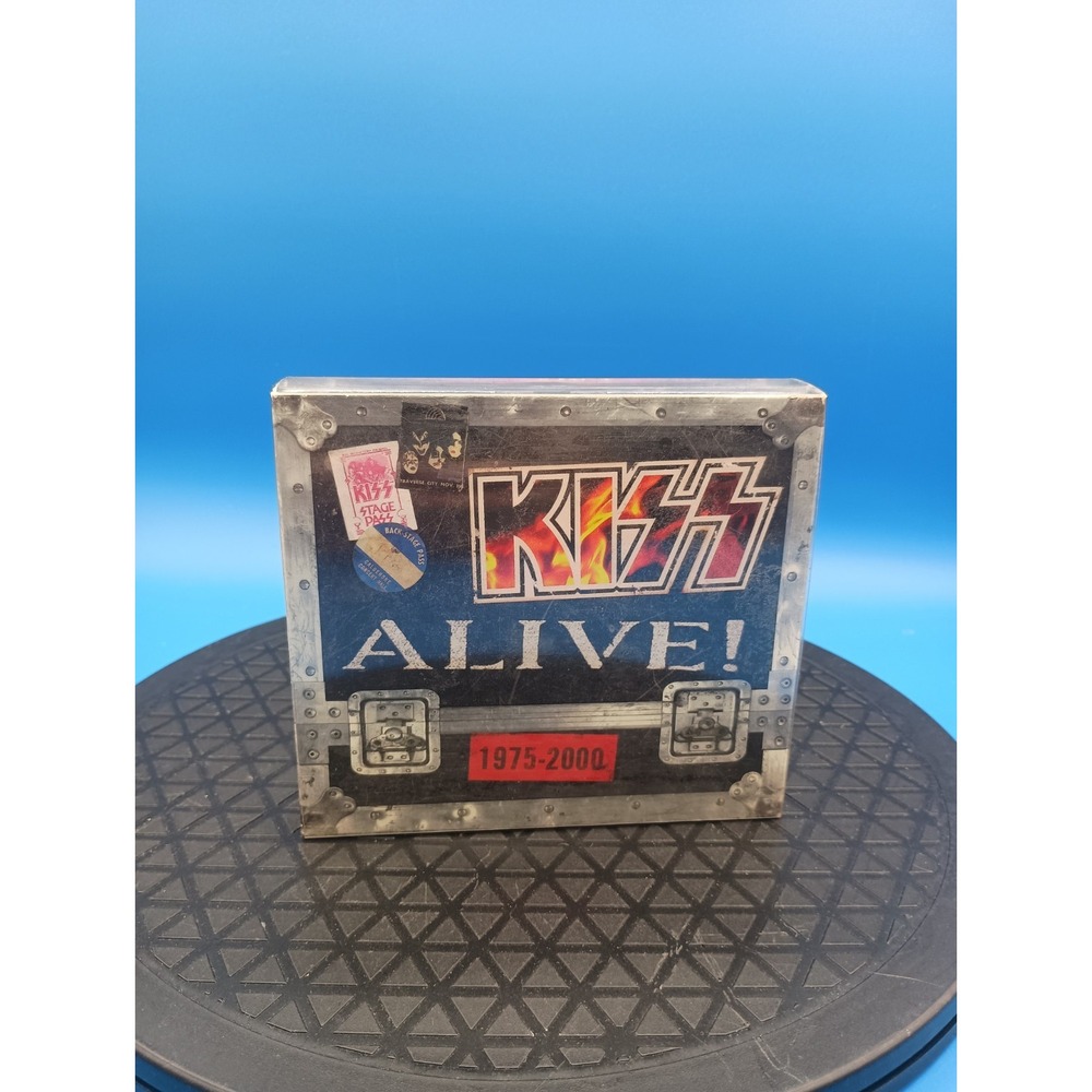 KISS Alive! 1975-2000 4 CD Box Set Complete w/ 72-Page Booklet Mercury 2006